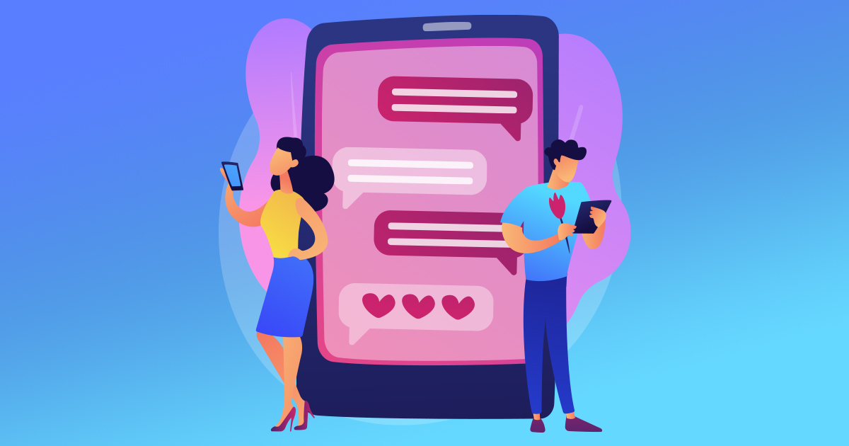 Comemorar o amor com um SMS anónimo!